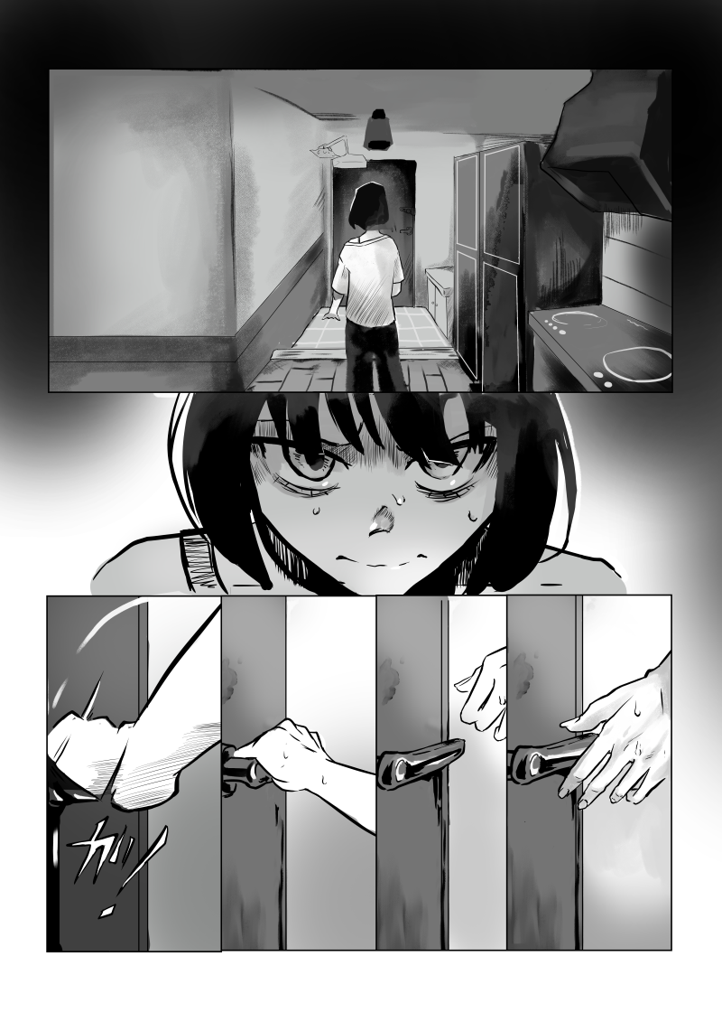 Fan art depicting Miko from The Hikikomori novel by a reader in Japan